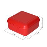 Box "Cube" deluxe s přepážkou, Bílá
