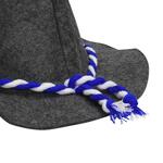 Plstěný klobouk "Seppel", Šedá/Modrá