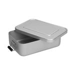 Obědový box "Aluminium", Stříbrná