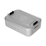 Obědový box "Aluminium", Stříbrná