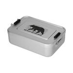 Obědový box "Aluminium", Stříbrná