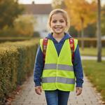 Bezpečnostní vesta "Kids", Neonová žlutá