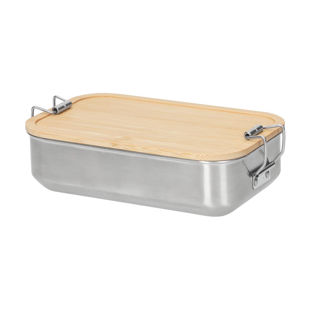 Úložný box "Sagano" 0,7 l, Stříbrná/Přírodní