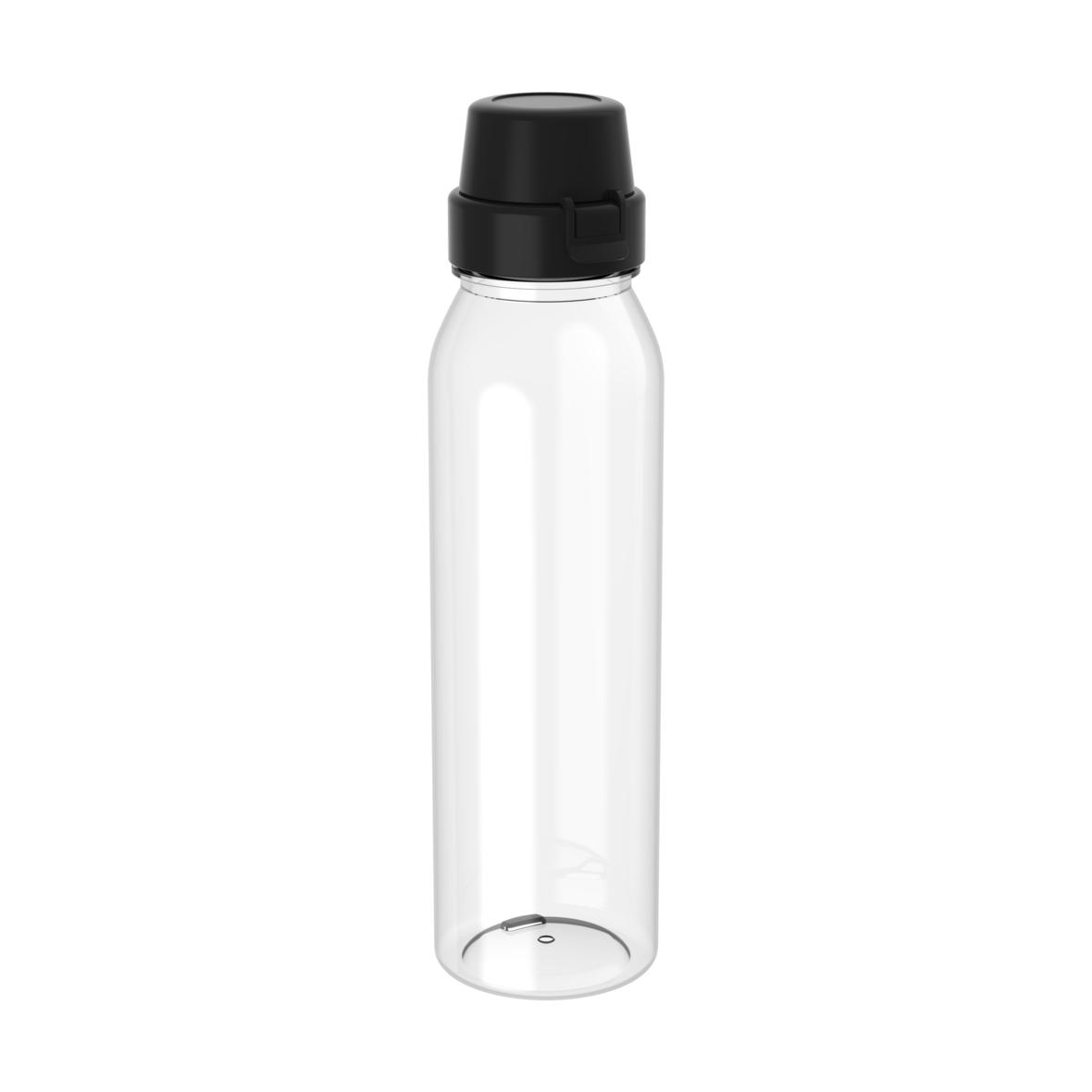 Láhev na pití Active "School", 650 ml, Transparentní/Černá